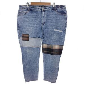 Hollister Ultra High Rise Mom Vintage Stretch Jeans Womens Size W35 L25